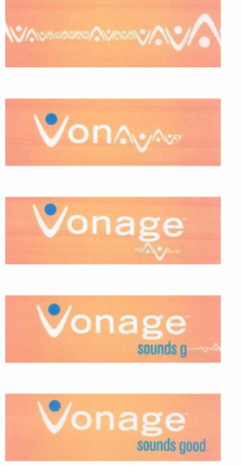 VONAGE SOUNDS GOOD Logo (USPTO, 08.04.2010)