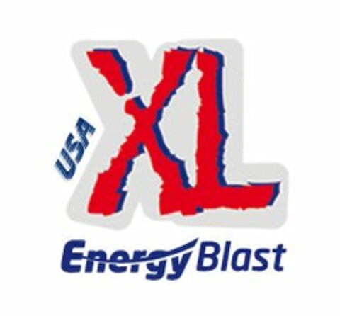 USA XL ENERGY BLAST Logo (USPTO, 24.06.2010)