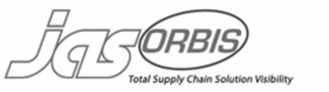 JAS ORBIS TOTAL SUPPLY CHAIN SOLUTION VISIBILITY Logo (USPTO, 24.08.2010)