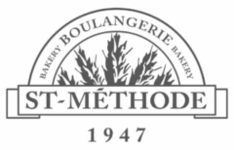 BAKERY BOULANGERIE BAKERY ST-MÉTHODE 1947 Logo (USPTO, 11/23/2010)