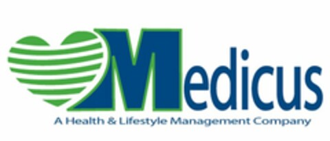 MEDICUS A HEALTH & LIFESTYLE MANAGEMENT COMPANY Logo (USPTO, 01/05/2011)