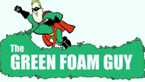 THE GREEN FOAM GUY Logo (USPTO, 11.03.2011)