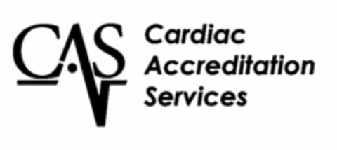 CAS CARDIAC ACCREDITATION SERVICES Logo (USPTO, 02.08.2011)