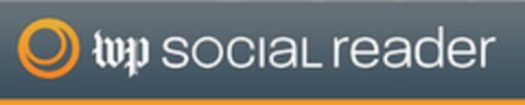 WP SOCIAL READER Logo (USPTO, 03/09/2012)
