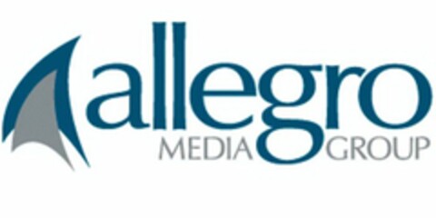 ALLEGRO MEDIA GROUP Logo (USPTO, 07.05.2012)