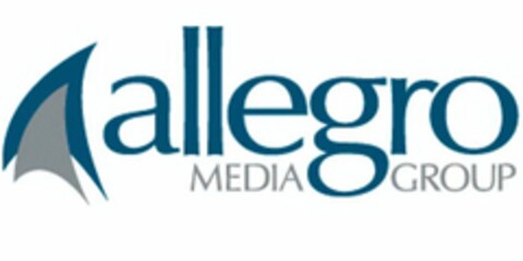 ALLEGRO MEDIA GROUP Logo (USPTO, 05/07/2012)