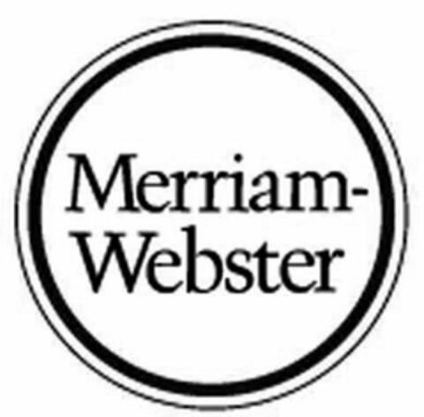 MERRIAM-WEBSTER Logo (USPTO, 27.09.2012)