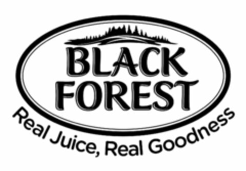 BLACK FOREST REAL JUICE, REAL GOODNESS Logo (USPTO, 29.01.2013)