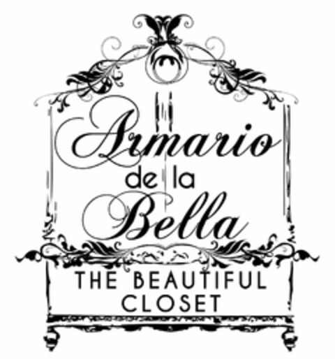 ARMARIO DE LA BELLA THE BEAUTIFUL CLOSET Logo (USPTO, 09.03.2013)