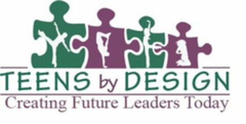 TEENS BY DESIGN CREATING FUTURE LEADERS TODAY Logo (USPTO, 03/25/2013)