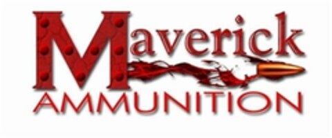 MAVERICK AMMUNITION Logo (USPTO, 20.01.2014)