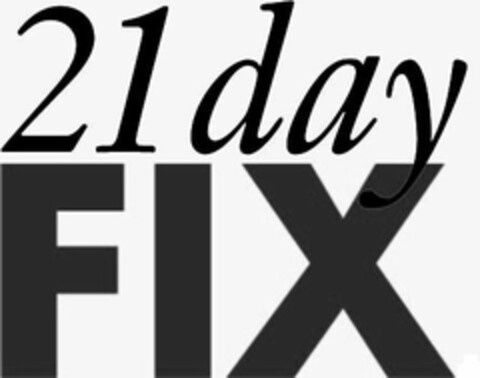 21 DAY FIX Logo (USPTO, 02/03/2014)