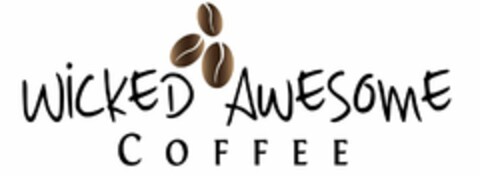 WICKED AWESOME COFFEE Logo (USPTO, 17.04.2014)