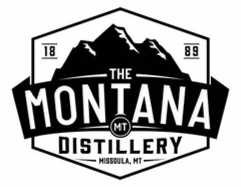 THE MONTANA DISTILLERY MT 1889 MISSOULA, MT Logo (USPTO, 18.06.2014)