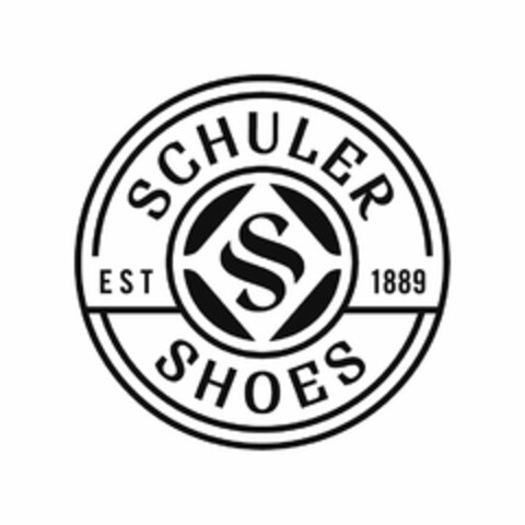 SS SCHULER SHOES EST. 1889 Logo (USPTO, 08/18/2014)