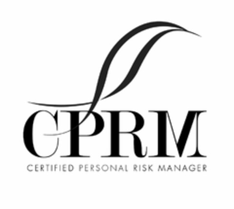 CPRM CERTIFIED PERSONAL RISK MANAGER Logo (USPTO, 22.09.2014)