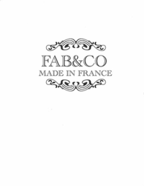 FAB&CO MADE IN FRANCE Logo (USPTO, 08.04.2015)