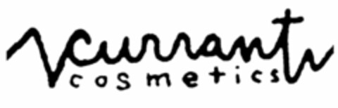 CURRANT COSMETICS Logo (USPTO, 04/17/2015)