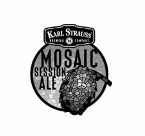 KARL STRAUSS BREWING '89 COMPANY MOSAIC SESSION ALE Logo (USPTO, 05/07/2015)