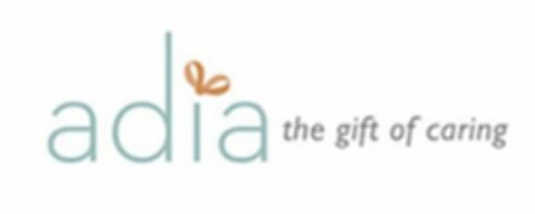 ADIA THE GIFT OF CARING Logo (USPTO, 12.06.2015)