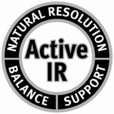 ACTIVE IR NATURAL RESOLUTION BALANCE SUPPORT Logo (USPTO, 07/02/2015)