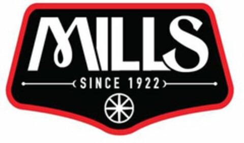 MILLS SINCE 1922 Logo (USPTO, 06.07.2015)