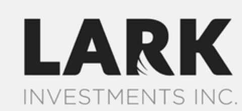 LARK INVESTMENTS INC. Logo (USPTO, 06.10.2015)