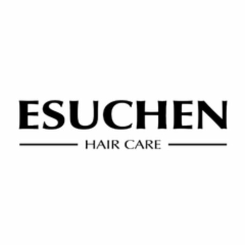 ESUCHEN HAIR CARE Logo (USPTO, 12/31/2015)