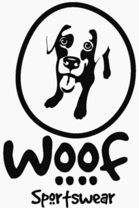 WOOF SPORTSWEAR Logo (USPTO, 29.01.2016)