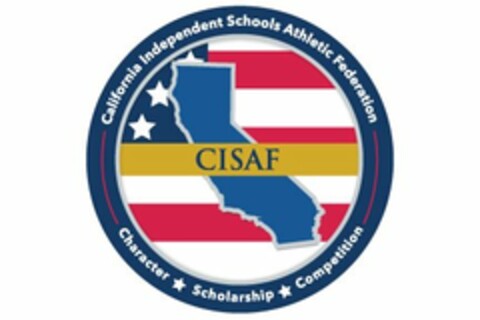 CALIFORNIA INDEPENDENT SCHOOLS ATHLETIC FEDERATION CISAF CHARACTER SCHOLARSHIP COMPETITION Logo (USPTO, 17.03.2016)