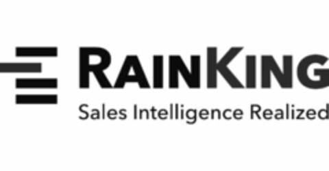 RAINKING SALES INTELLIGENCE REALIZED Logo (USPTO, 31.08.2016)