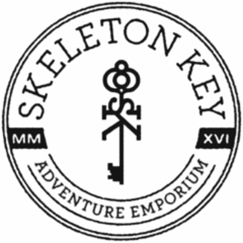 SKELETON KEY ADVENTURE EMPORIUM MM XVI Logo (USPTO, 20.01.2017)