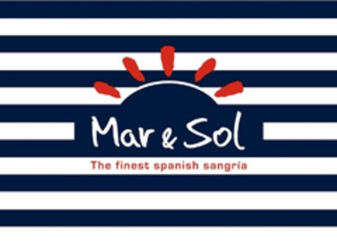 MAR & SOL THE FINEST SPANISH SANGRIA Logo (USPTO, 30.05.2017)