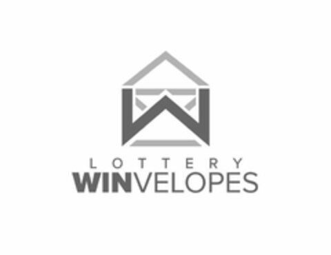 W LOTTERY WINVELOPES Logo (USPTO, 09/29/2017)