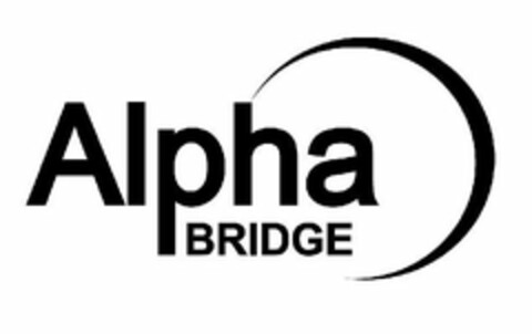 ALPHA BRIDGE Logo (USPTO, 05.10.2017)