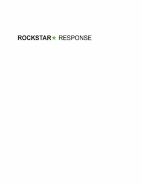 ROCKSTAR RESPONSE Logo (USPTO, 30.11.2017)