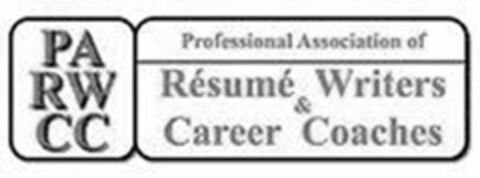 PARWCC PROFESSIONAL ASSOCIATION OF RESUME WRITERS & CAREER COACHES Logo (USPTO, 02/06/2018)