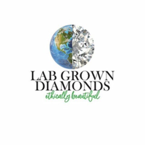 LAB GROWN DIAMONDS ETHICALLY BEAUTIFUL Logo (USPTO, 23.04.2018)