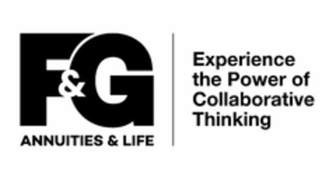 F&G ANNUITIES & LIFE EXPERIENCE THE POWER OF COLLABORATIVE THINKING Logo (USPTO, 06/29/2018)