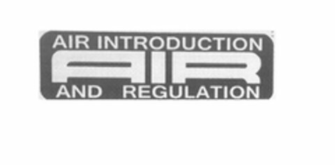 AIR INTRODUCTION AIR AND REGULATION Logo (USPTO, 09/11/2018)