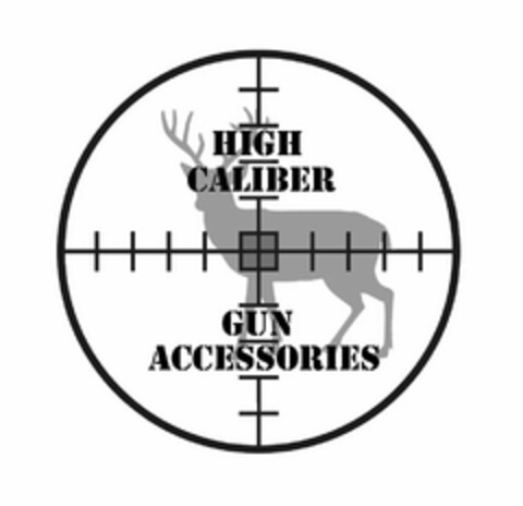 HIGH CALIBER GUN ACCESSORIES Logo (USPTO, 15.10.2018)