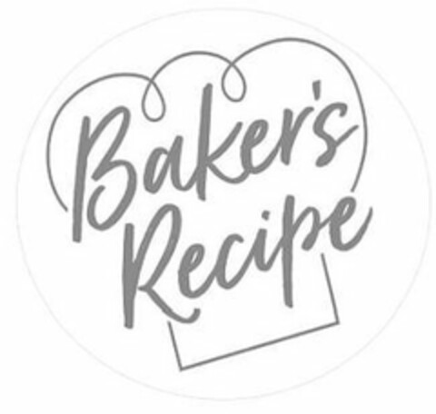 BAKER'S RECIPE Logo (USPTO, 08.11.2018)