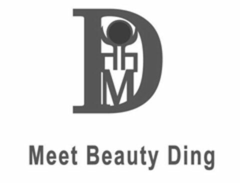 MD MEET BEAUTY DING Logo (USPTO, 19.01.2019)