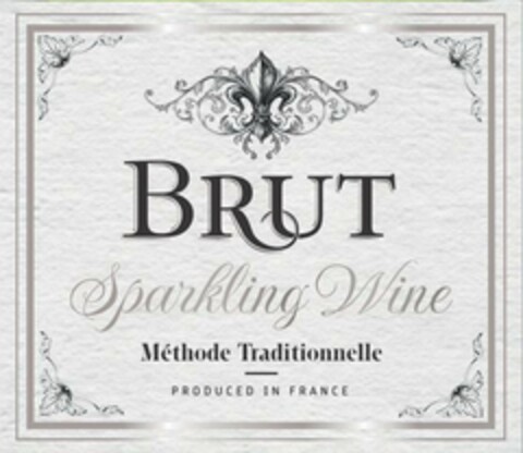 BRUT SPARKLING WINE MÉTHODE TRADITIONNELLE PRODUCED IN FRANCE Logo (USPTO, 13.03.2019)