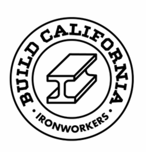 BUILD CALIFORNIA IRONWORKERS Logo (USPTO, 09/19/2019)