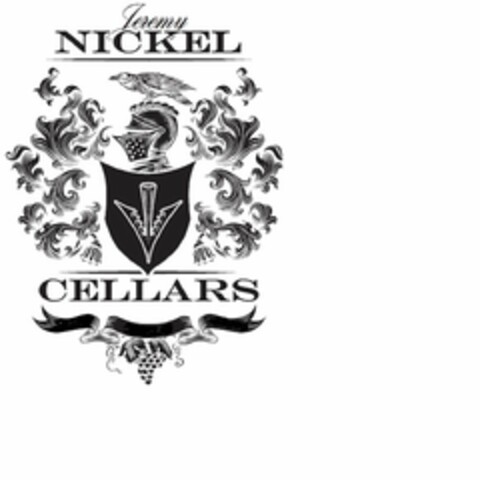 V JEREMY NICKEL CELLARS Logo (USPTO, 08.10.2019)