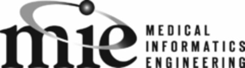 MIE MEDICAL INFORMATICS ENGINEERING Logo (USPTO, 10/09/2019)