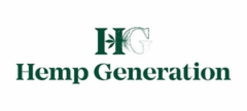 HG HEMP GENERATION Logo (USPTO, 01/02/2020)