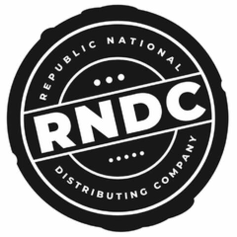 RNDC REPUBLIC NATIONAL DISTRIBUTING COMPANY Logo (USPTO, 20.02.2020)