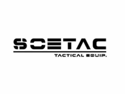 SOETAC TACTICAL EQUIP. Logo (USPTO, 05/21/2020)